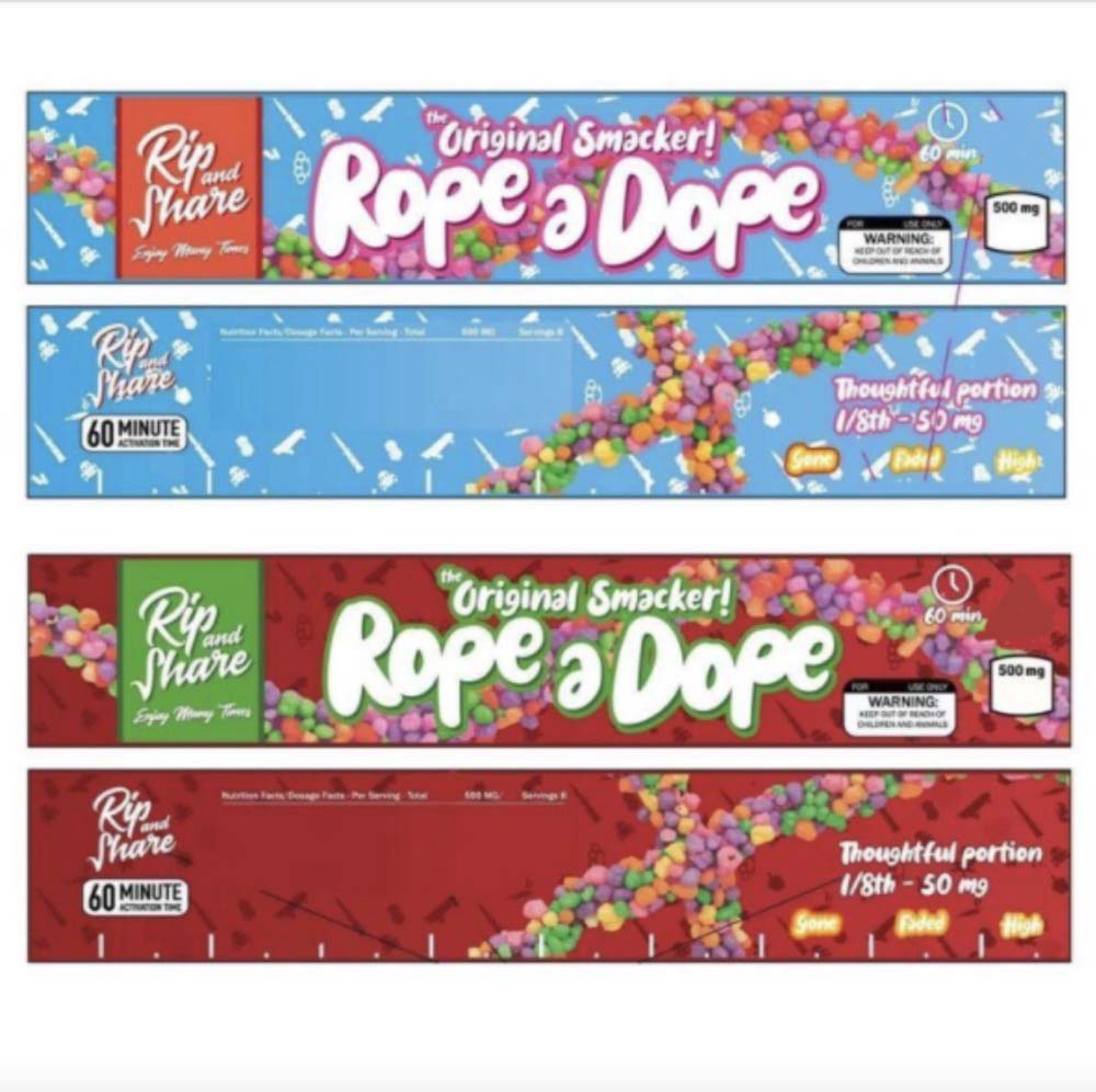 ROPE dope edible empty plastic packaging bags Millions medicated smell proof apple strawberry bubblegum blackcurrant mylar package
ROPE dope edible empty plastic packaging bags Millions medicated smell proof apple strawberry bubblegum blackcurrant mylar package