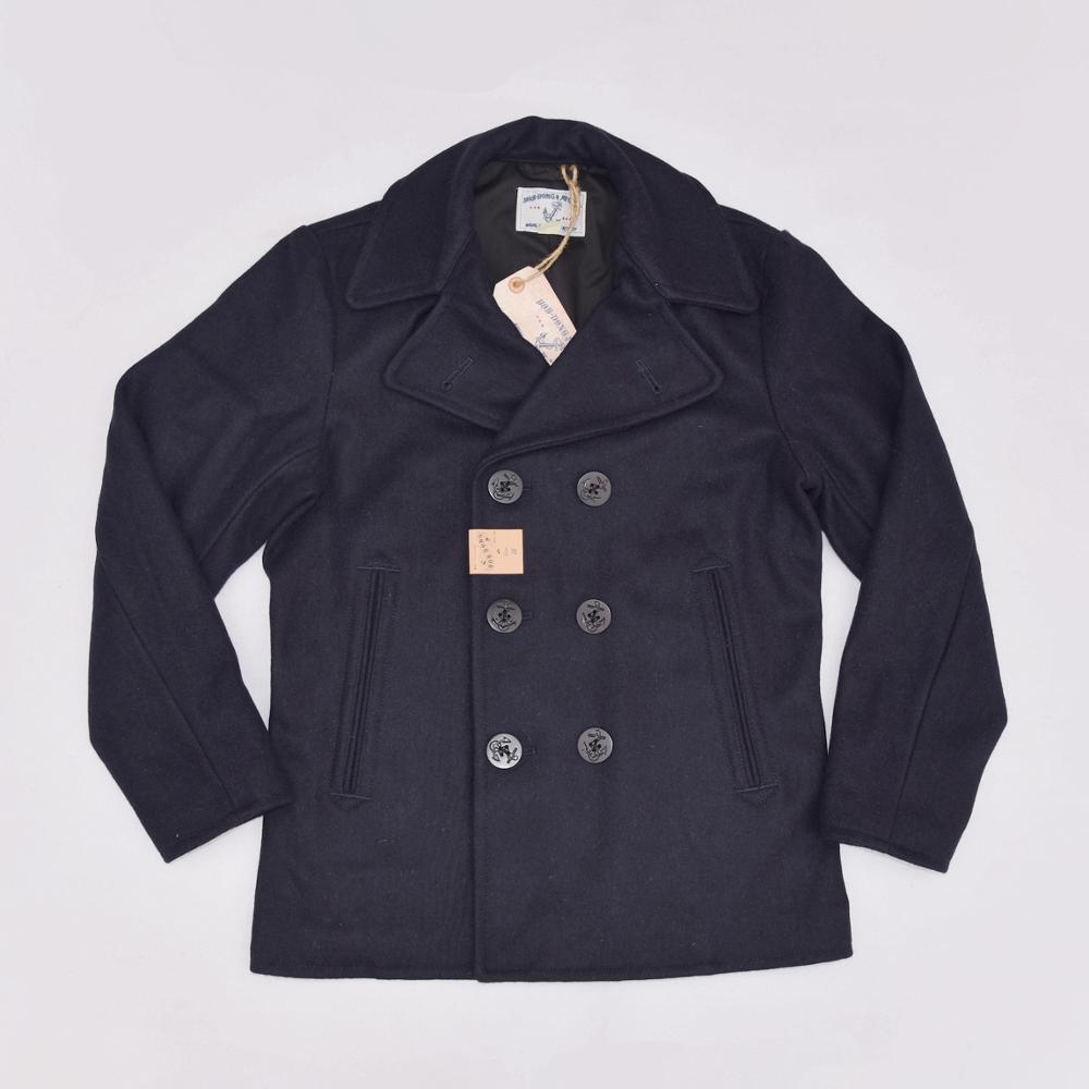 downs BOB DONG US Navy 740 Pea Coat 1940s USN Heavy Wool Reefer Jacket Slim Fit, Black
downs BOB DONG US Navy 740 Pea Coat 1940s USN Heavy Wool Reefer Jacket Slim Fit, Black