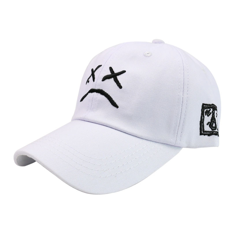 Foreign Trade Crying Face Polo Baseball Cap Fashion All-Match Cap Cross-Border Outdoor Casual Sun Hat No. 1, Black
Foreign Trade Crying Face Polo Baseball Cap Fashion All-Match Cap Cross-Border Outdoor Casual Sun Hat No. 1, Black