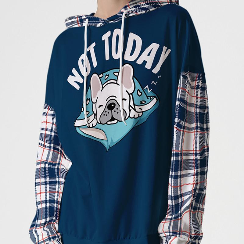 Women' Hoodies & Sweatshirts Retro Goth Style Cartoon Letter Print Sweatshirt Plus Size Oversized Streetwear Fashion Clothes For Teens Hara, Blue
Women' Hoodies & Sweatshirts Retro Goth Style Cartoon Letter Print Sweatshirt Plus Size Oversized Streetwear Fashion Clothes For Teens Hara, Blue