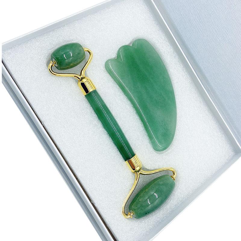 Natural Facial Massage Jade Roller Face Thin massager Lose weight Beauty Care Rollers Tool