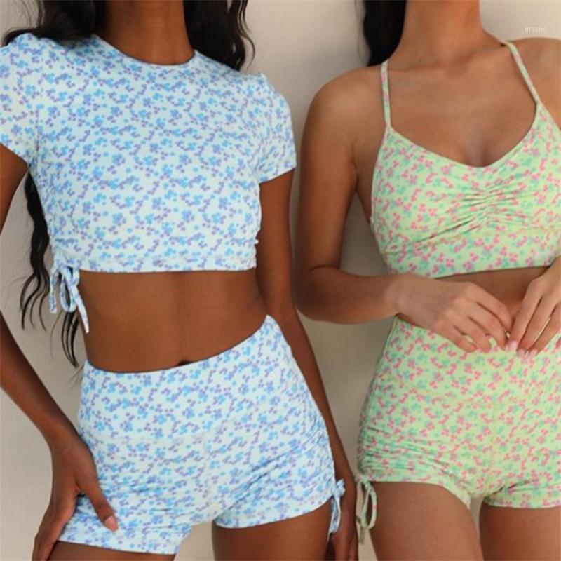 Yoga Outfit Floral Print Set Exercise Short Sleeve Shirts Sexy Gym Clothing Sweat Sport Workout Running Fitness Suit Outfits Sportswear, Green
Yoga Outfit Floral Print Set Exercise Short Sleeve Shirts Sexy Gym Clothing Sweat Sport Workout Running Fitness Suit Outfits Sportswear, Green