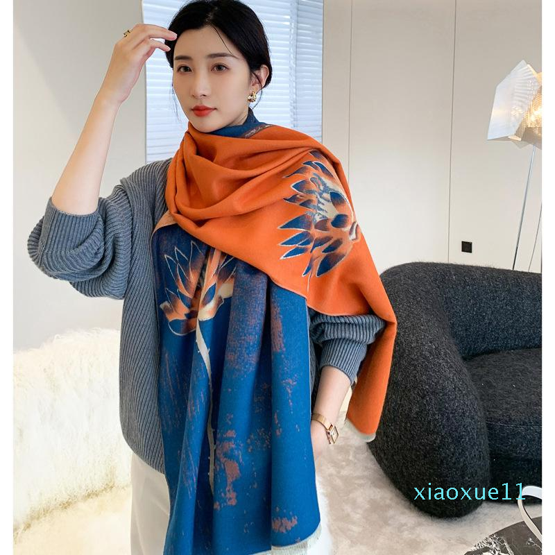 luxury- Scarves Fashion Ethnic Lotus Scarf Women Autumn Winter Warm Cashmere Poncho Long Tassel Shawl Luxury Female Wrap Soft Pashmina
luxury- Scarves Fashion Ethnic Lotus Scarf Women Autumn Winter Warm Cashmere Poncho Long Tassel Shawl Luxury Female Wrap Soft Pashmina