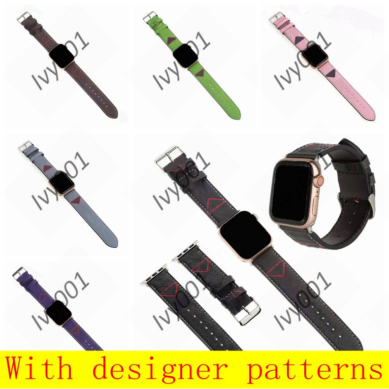 P designer straps Watchbands Watch Band 42mm 38mm 40mm 44mm iwatch 2 3 4 5 6 bands Leather Strap Bracelet Fashion Stripes A21
P designer straps Watchbands Watch Band 42mm 38mm 40mm 44mm iwatch 2 3 4 5 6 bands Leather Strap Bracelet Fashion Stripes A21