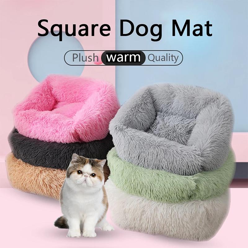 Dog Bed Puppy Product Warm Winter Super Soft For Large Dogs Square Plush Pets Supplies Accessories Portable Cat Mat Beds & Furniture
Dog Bed Puppy Product Warm Winter Super Soft For Large Dogs Square Plush Pets Supplies Accessories Portable Cat Mat Beds & Furniture