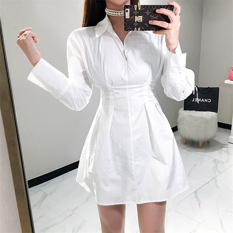 In the fall of female han edition package hip v-neck render cultivate one' morality show thin fashion dr 210602, White
In the fall of female han edition package hip v-neck render cultivate one' morality show thin fashion dr 210602, White