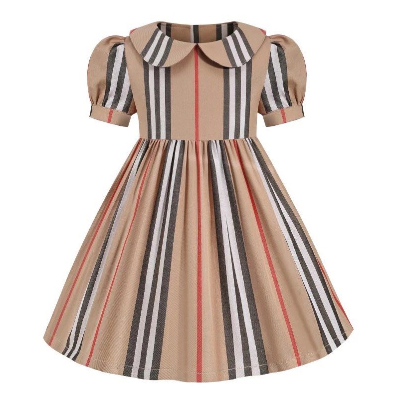 2021 Baby Girls Striped Princess Dresses Summer Girl Short Sleeve Dress Turn-Down Collar Kids Casual Skirts Children Cotton Skirt, Red;yellow
2021 Baby Girls Striped Princess Dresses Summer Girl Short Sleeve Dress Turn-Down Collar Kids Casual Skirts Children Cotton Skirt, Red;yellow