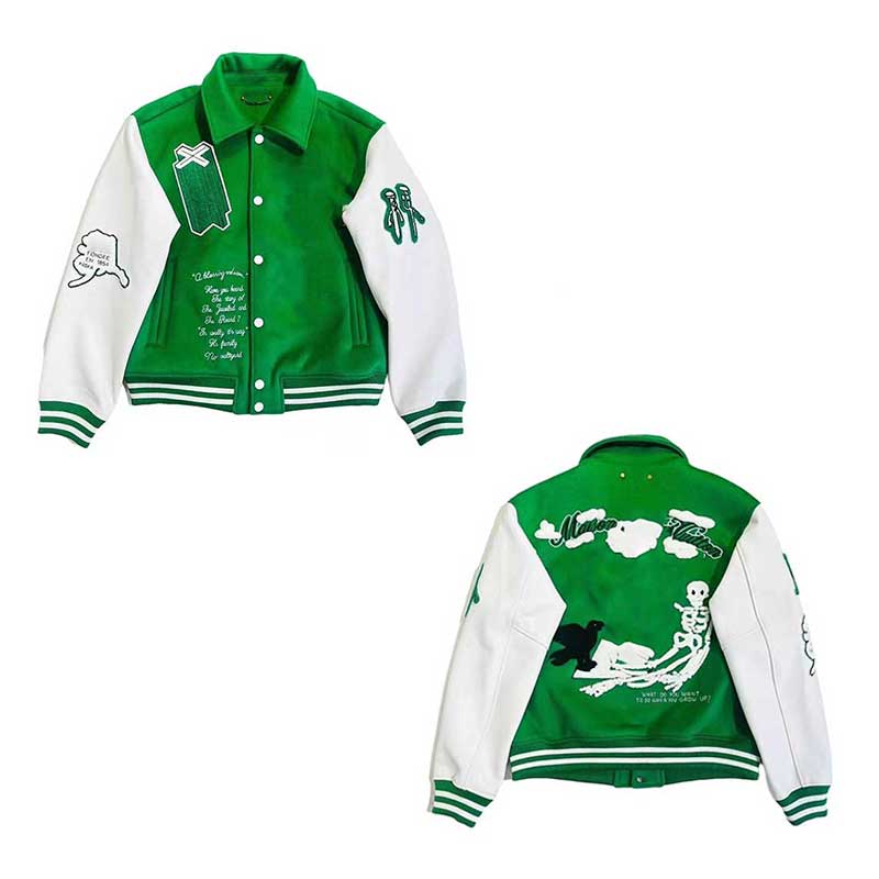 Skull embroidery Jackets Men1:1 High Quality Spring autumn Men Oversize Loose Baseball Leather Sleeve Designer Letter printing Coat Varsity Bomber green Coats, Shipping supplement
Skull embroidery Jackets Men1:1 High Quality Spring autumn Men Oversize Loose Baseball Leather Sleeve Designer Letter printing Coat Varsity Bomber green Coats, Shipping supplement