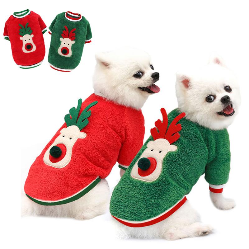 Dog Apparel Small Christmas Clothes Sweater Thick Warm Winter Clothing For Chihuahua Bulldogs Soft Breathable Fleece Puppy Coat Red XXL
Dog Apparel Small Christmas Clothes Sweater Thick Warm Winter Clothing For Chihuahua Bulldogs Soft Breathable Fleece Puppy Coat Red XXL