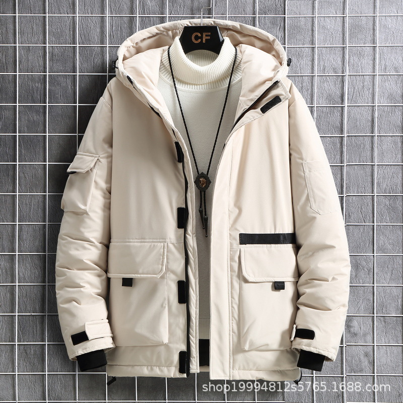 Couple White Duck Winter 2021 Leisure Long Work Coat Fe and Male Down Jacket, Black
Couple White Duck Winter 2021 Leisure Long Work Coat Fe and Male Down Jacket, Black