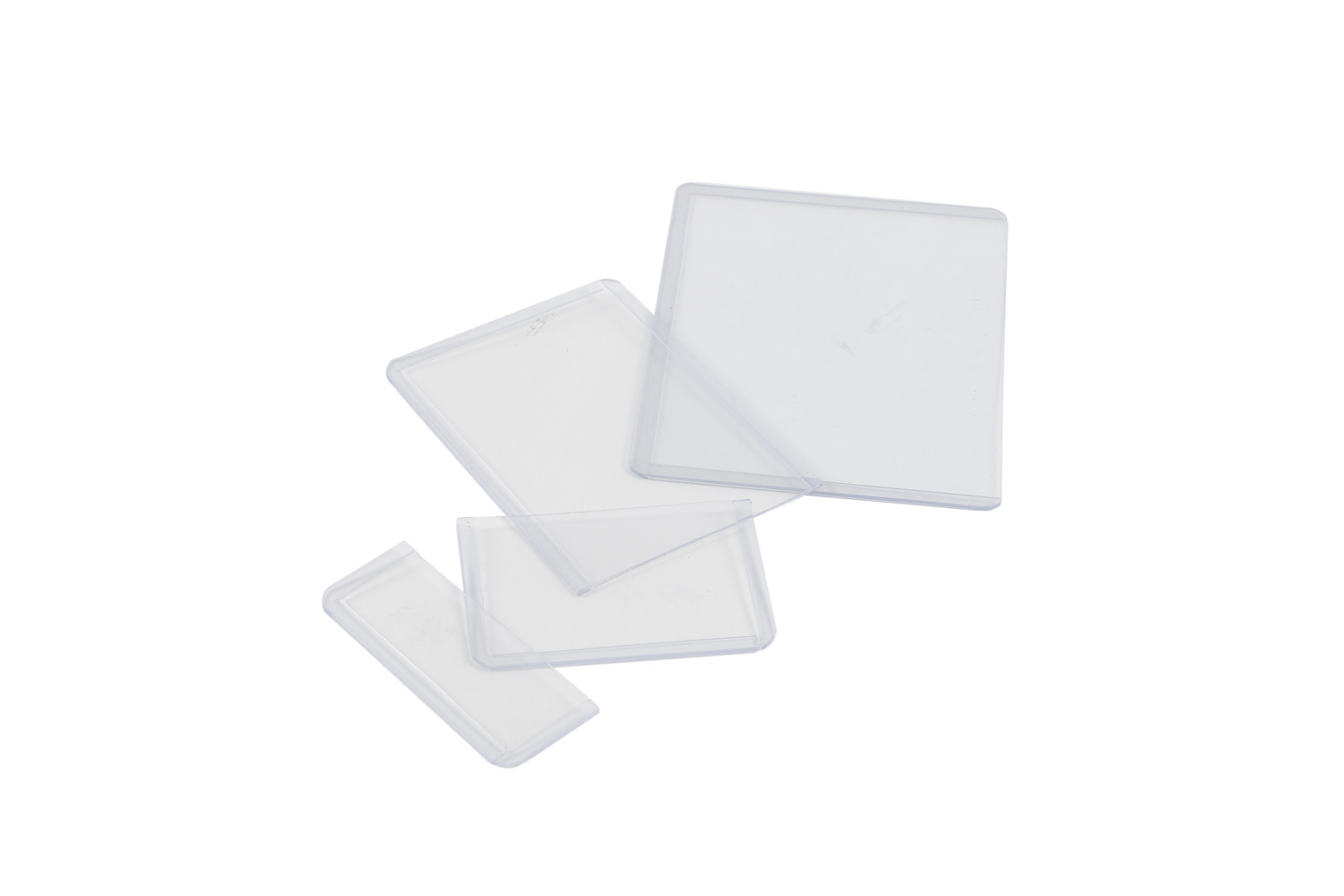 25pcs Trading Thick Top Loaders Sleeves Graded Submission Semi-rigid Card Holders Clear Vinyl