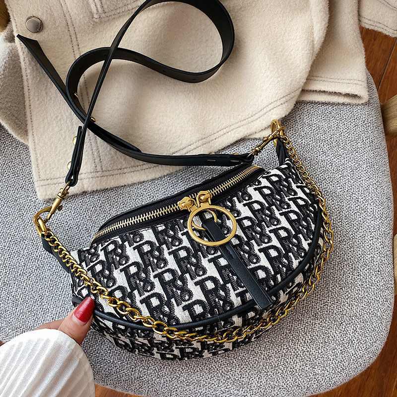 Daily Bag New Ins Super Pop Bag Women S Waist Bag Popular Retro Trendy Korean Fashion All-Match Chain One Shoulder Crossbody Chest, Houndstooth
Daily Bag New Ins Super Pop Bag Women S Waist Bag Popular Retro Trendy Korean Fashion All-Match Chain One Shoulder Crossbody Chest, Houndstooth