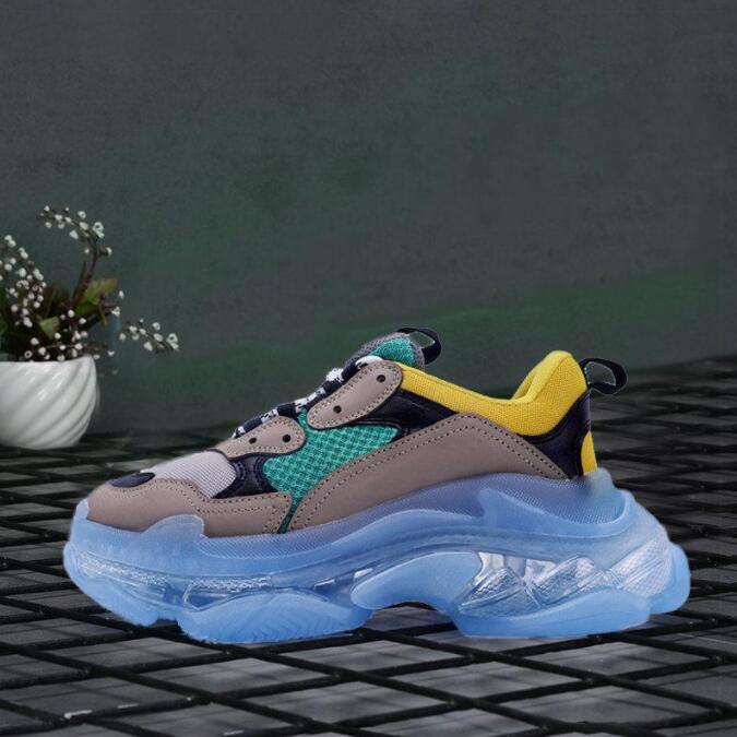 Shopping basket Luxurys Designers Balencaiga women's platform shoe triple s white black green crystal sole men's casual sports shoes size 36-45, Colour 1
Shopping basket Luxurys Designers Balencaiga women's platform shoe triple s white black green crystal sole men's casual sports shoes size 36-45, Colour 1