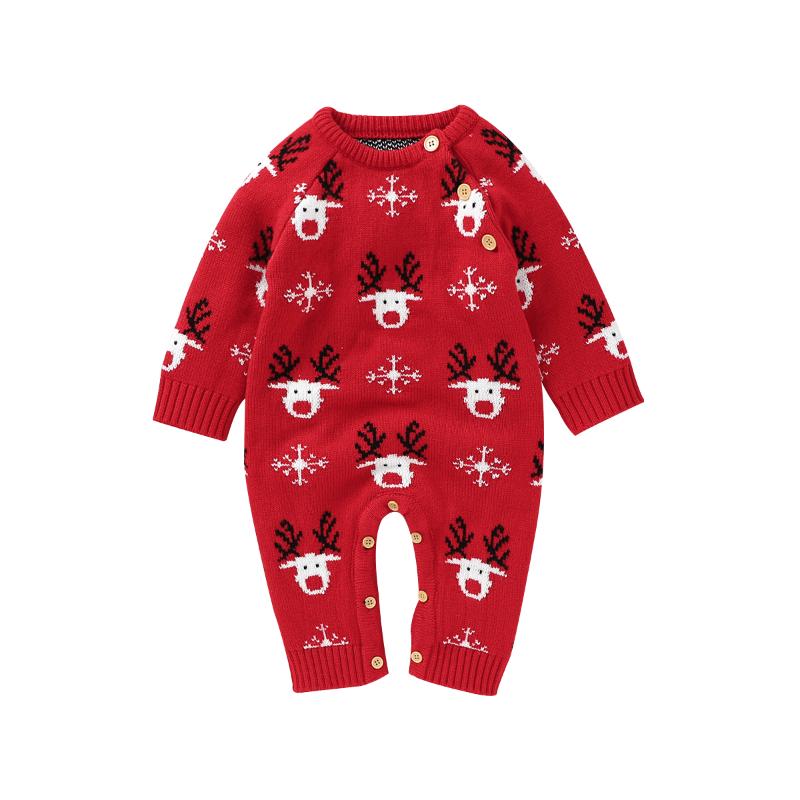 Jumpsuits Ma&Baby 0-24M Christmas Born Baby Boys Girls Rompers Cute Deer Button Knitted Jumpsuit Warm Xmas Clothes DD43, Blue
Jumpsuits Ma&Baby 0-24M Christmas Born Baby Boys Girls Rompers Cute Deer Button Knitted Jumpsuit Warm Xmas Clothes DD43, Blue