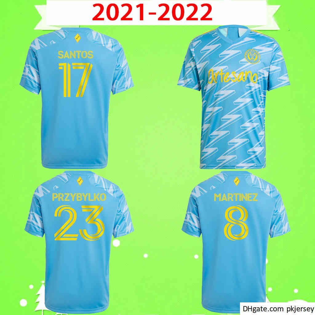 2021 2022 Philadelphia Soccer Jerseys Union 21 22 MLS Bedoya Przybylko Uniform Mens home away Martinez Santos KIT Football shirt uniforms blue top, Black;yellow
2021 2022 Philadelphia Soccer Jerseys Union 21 22 MLS Bedoya Przybylko Uniform Mens home away Martinez Santos KIT Football shirt uniforms blue top, Black;yellow