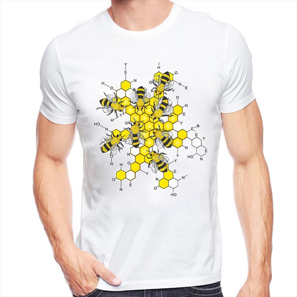funny animal design science men t shirts of honey and summer mens printed fashion chemistry tee clothes, White;black
funny animal design science men t shirts of honey and summer mens printed fashion chemistry tee clothes, White;black