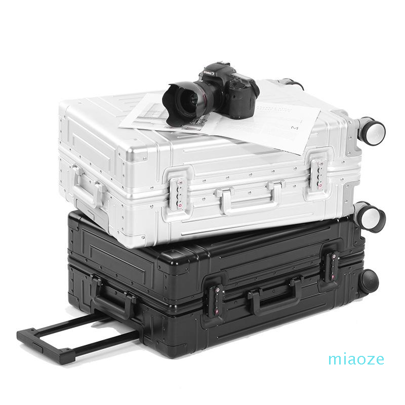 High-grade 100% Aluminum-magnesium Rolling Luggage For Boarding Spinner Travel Suitcase With Wheels Suitcases
High-grade 100% Aluminum-magnesium Rolling Luggage For Boarding Spinner Travel Suitcase With Wheels Suitcases