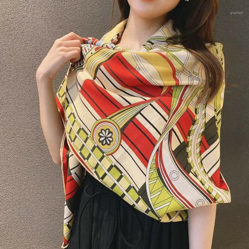 Scarves 70% Cashmere 30% Silk Thin Scarf Luxury Fashion Belt Double-sided Print Shawl Stole Winter Warm Kerchief 53"x53", Blue;gray
Scarves 70% Cashmere 30% Silk Thin Scarf Luxury Fashion Belt Double-sided Print Shawl Stole Winter Warm Kerchief 53"x53", Blue;gray