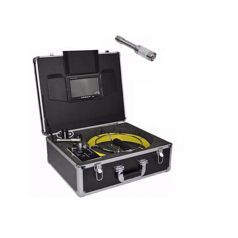 DRAIN INSPECTION CAMERA WITH 30M CABLE 512Hz Transmitter 7 Inch Color LCD SKID Recording Borescope Endoscope IP Cameras
DRAIN INSPECTION CAMERA WITH 30M CABLE 512Hz Transmitter 7 Inch Color LCD SKID Recording Borescope Endoscope IP Cameras