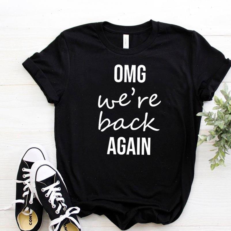 oh my women t shirts god were back again cotton casual funny shirt gift 90s lady yong girl 6 colors, White
oh my women t shirts god were back again cotton casual funny shirt gift 90s lady yong girl 6 colors, White