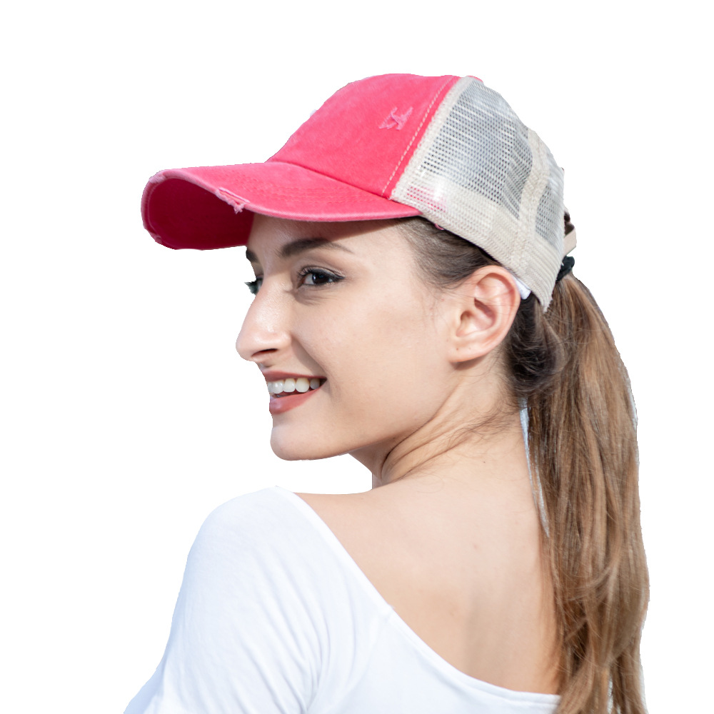 European and American wash make old camouflage cross net baseball hats outdoor hole curved brim sunshade hat, As picture
European and American wash make old camouflage cross net baseball hats outdoor hole curved brim sunshade hat, As picture