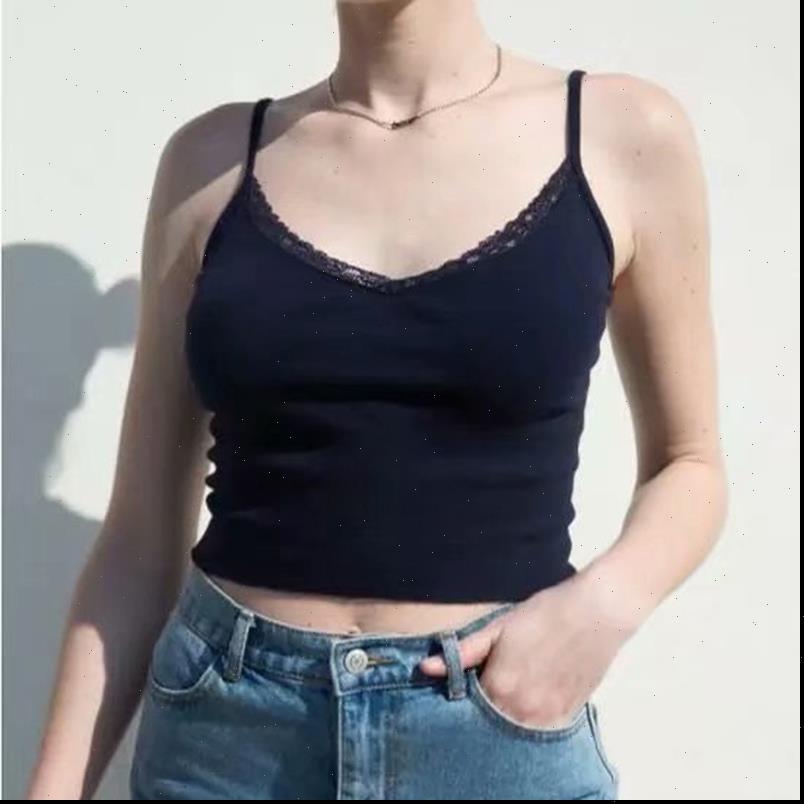 V neck Lightweight Ribbed Women Camis Cotton Top With Spaghetti Straps And Lace Trimming Female Casual Tank Cropped, White
V neck Lightweight Ribbed Women Camis Cotton Top With Spaghetti Straps And Lace Trimming Female Casual Tank Cropped, White