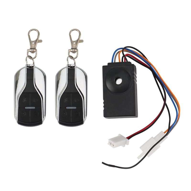 

Smart Home Sensor Ebike Alarm System 36V 48V 60V 72V With Two Switch For Electric Bicycle/Scooter Ebike/Brushless Controller
