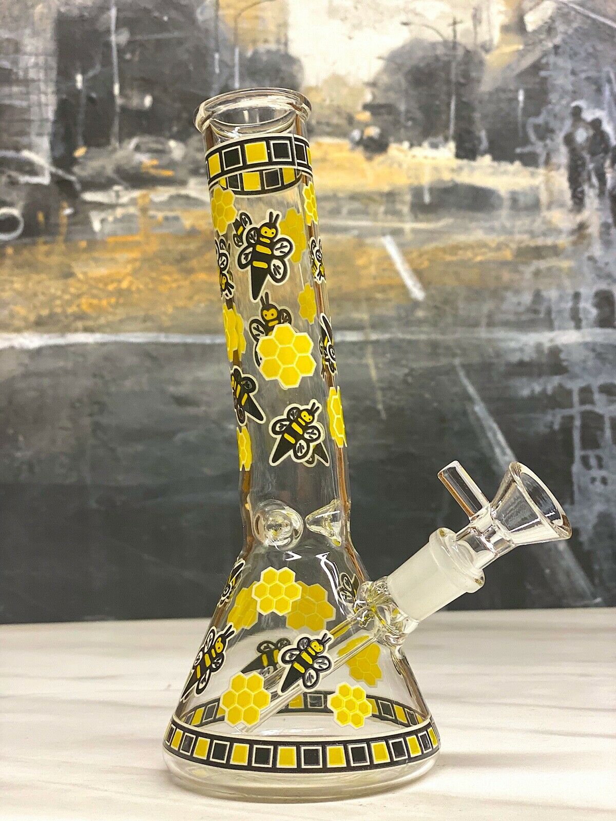 Glow In The Dark Bong Hookahs WaterPipes Smoke Pipes Thick Glass Water bongs Heady Dab Rigs Bubbler With 14mm Bowl
Glow In The Dark Bong Hookahs WaterPipes Smoke Pipes Thick Glass Water bongs Heady Dab Rigs Bubbler With 14mm Bowl