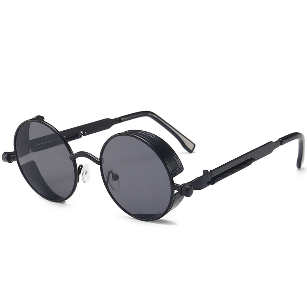 steampunk metal round thick frame spring leg sunglasses driving fashion beach outdoor men women same style multicolor available, White;black
steampunk metal round thick frame spring leg sunglasses driving fashion beach outdoor men women same style multicolor available, White;black