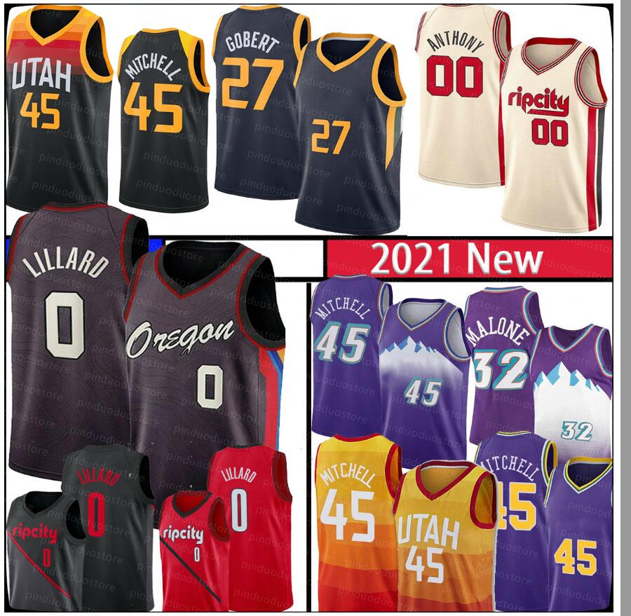 Donovan 45 Mitchell Jersey 0 Damian 27 Rudy Lillard Malone 12 John Gobert Stockton Karl 32 Carmelo Anthony 2021 Basketball Jerseys, Black;red
Donovan 45 Mitchell Jersey 0 Damian 27 Rudy Lillard Malone 12 John Gobert Stockton Karl 32 Carmelo Anthony 2021 Basketball Jerseys, Black;red