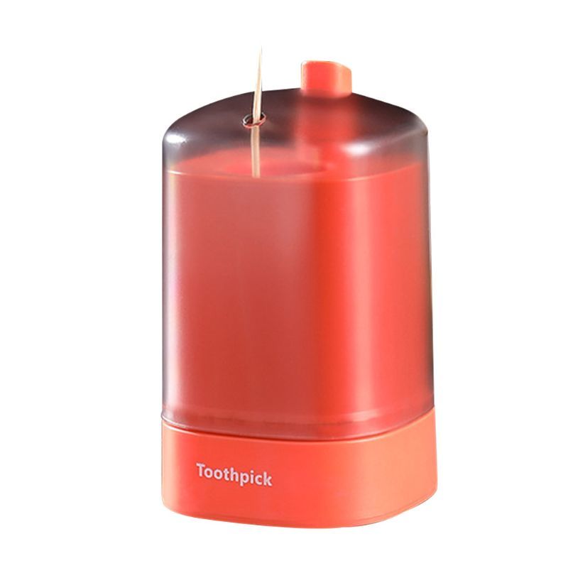 Automatic push-type toothpick holder box removable Tooth Pick storage dispenser 40JA