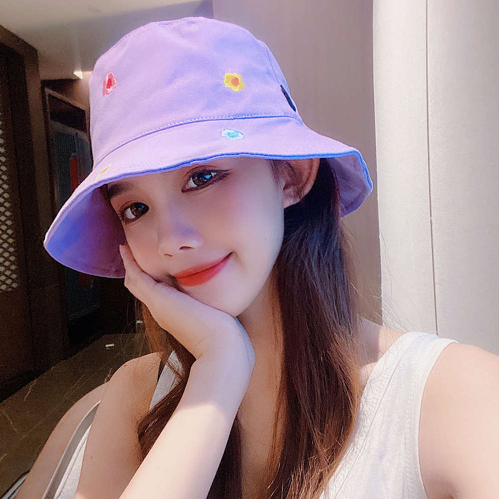 Sweet and lovely flower embroidered fisherman's hat female summer outdoor sunscreen basin leisure fashion sunshade, Blue;gray
Sweet and lovely flower embroidered fisherman's hat female summer outdoor sunscreen basin leisure fashion sunshade, Blue;gray