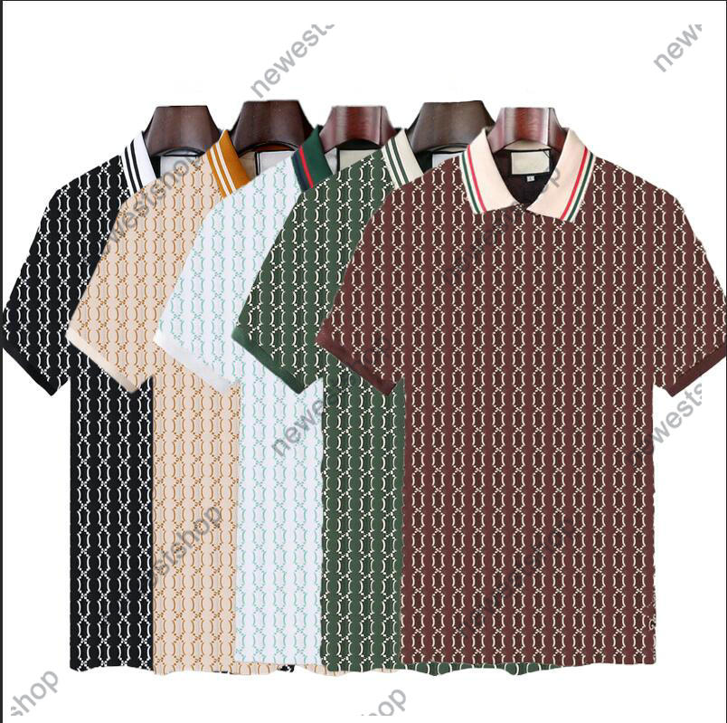 22SS Spring Europe mens polos shirts womens classical letter print t shirt High Quality screw Cotton patchwork POLO men stripe printing tshirts
22SS Spring Europe mens polos shirts womens classical letter print t shirt High Quality screw Cotton patchwork POLO men stripe printing tshirts