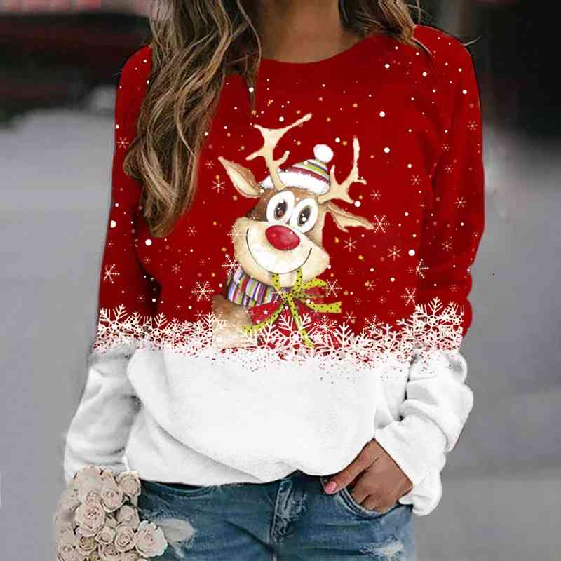 Christmas Women Sweater Winter Printed Casual Christmas Jumper Long Sleeve O-neck Ladies Pullover Tops Pull Noel, White;black
Christmas Women Sweater Winter Printed Casual Christmas Jumper Long Sleeve O-neck Ladies Pullover Tops Pull Noel, White;black
