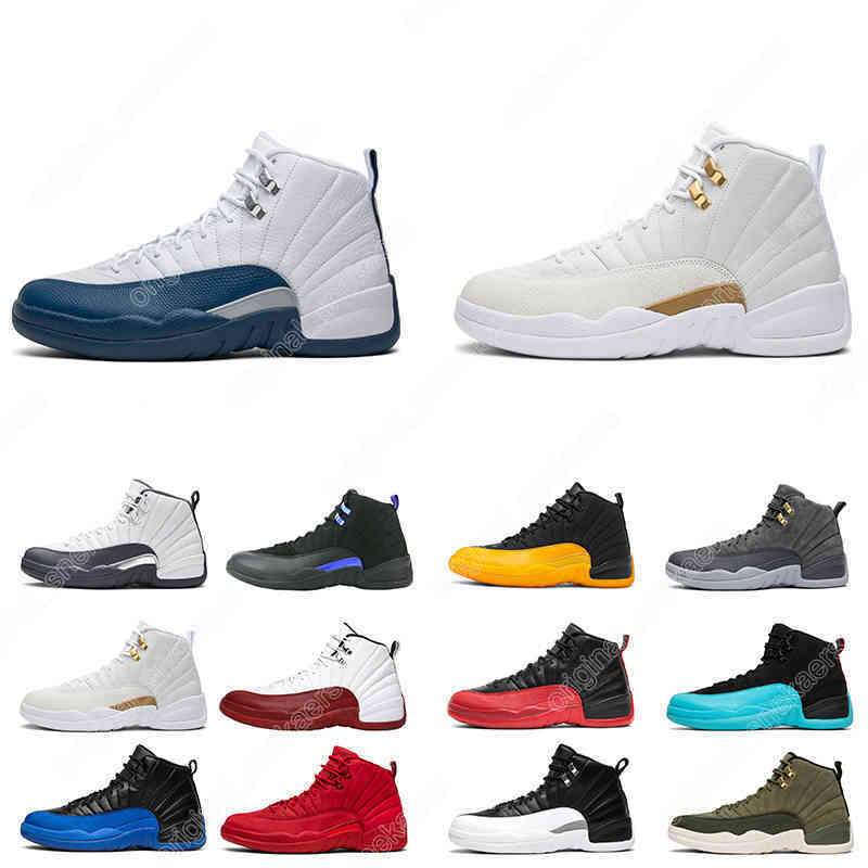Men Basketball shoes 12s 12 University Gold Dark Grey French Blue White Michigan Concord mens Sport trainer sneaker HFD8, # 12
Men Basketball shoes 12s 12 University Gold Dark Grey French Blue White Michigan Concord mens Sport trainer sneaker HFD8, # 12