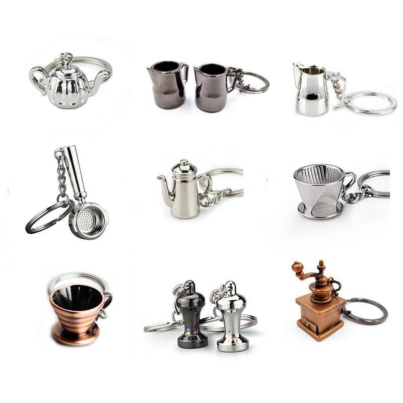 10Pieces/Lot Exquisited Espresso Keychain Jewelry Tiny Coffee Machine Wine Bottle Grinder Key Chain Cafe Gift Lovers Barista Keyring Souven
10Pieces/Lot Exquisited Espresso Keychain Jewelry Tiny Coffee Machine Wine Bottle Grinder Key Chain Cafe Gift Lovers Barista Keyring Souven