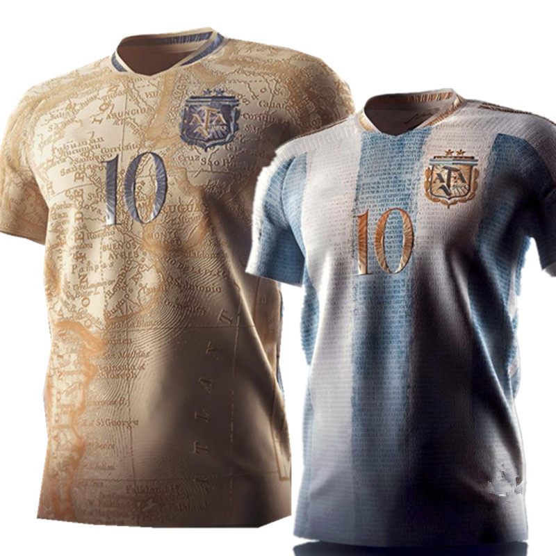 2021 Argentina Fans & players Soccer Jerseys MESSI DYBALA MARADONA Commemorative Edition football jersey AGUERO ICARDI MASCHERANO futboll shirt
2021 Argentina Fans & players Soccer Jerseys MESSI DYBALA MARADONA Commemorative Edition football jersey AGUERO ICARDI MASCHERANO futboll shirt