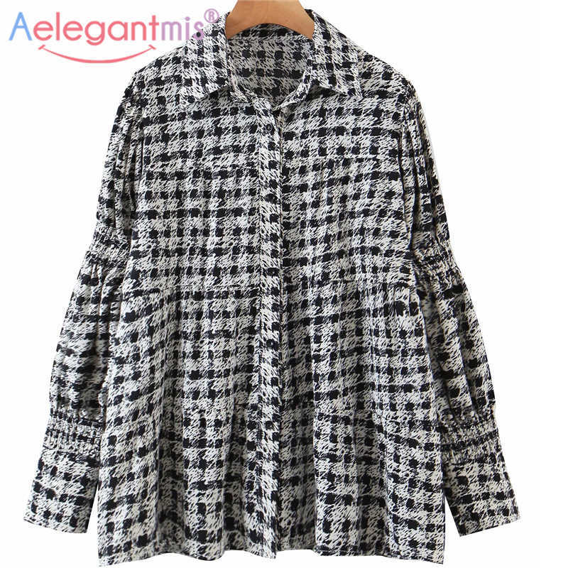 Aelegantmis Women Plaid Shirt Oversize Harajuku Blouse Spring Color Block Woman Blouses High Street Femme Blusas Female Top 210607, As shown
Aelegantmis Women Plaid Shirt Oversize Harajuku Blouse Spring Color Block Woman Blouses High Street Femme Blusas Female Top 210607, As shown