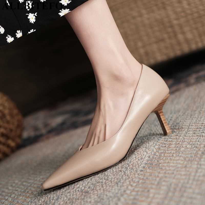 ALLBITEFO spring/autumn genuine leather sexy high heels office ladies shoes women heels shoes high heels shoes stiletto 210611, As picture
ALLBITEFO spring/autumn genuine leather sexy high heels office ladies shoes women heels shoes high heels shoes stiletto 210611, As picture