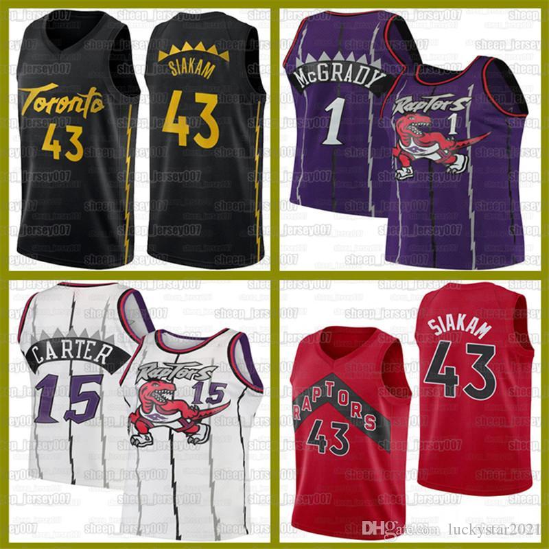 Pascal 43 Siakam Toronto Raptors Jerseys Tracy 1 McGrady Basketball Vince 15 Carter Ja 12 Morant Jerseys John 1 Wall Basketball, Black;red
Pascal 43 Siakam Toronto Raptors Jerseys Tracy 1 McGrady Basketball Vince 15 Carter Ja 12 Morant Jerseys John 1 Wall Basketball, Black;red