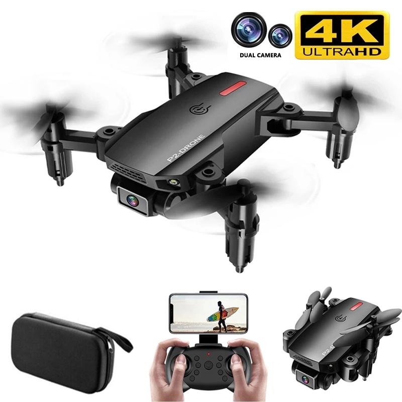 P2 Mini Drone 4K Profesional HD Wide-Angle Dual Camera 1080p WIFI FPV RC Foldable Quadcopter Toys For Boys Drones
P2 Mini Drone 4K Profesional HD Wide-Angle Dual Camera 1080p WIFI FPV RC Foldable Quadcopter Toys For Boys Drones