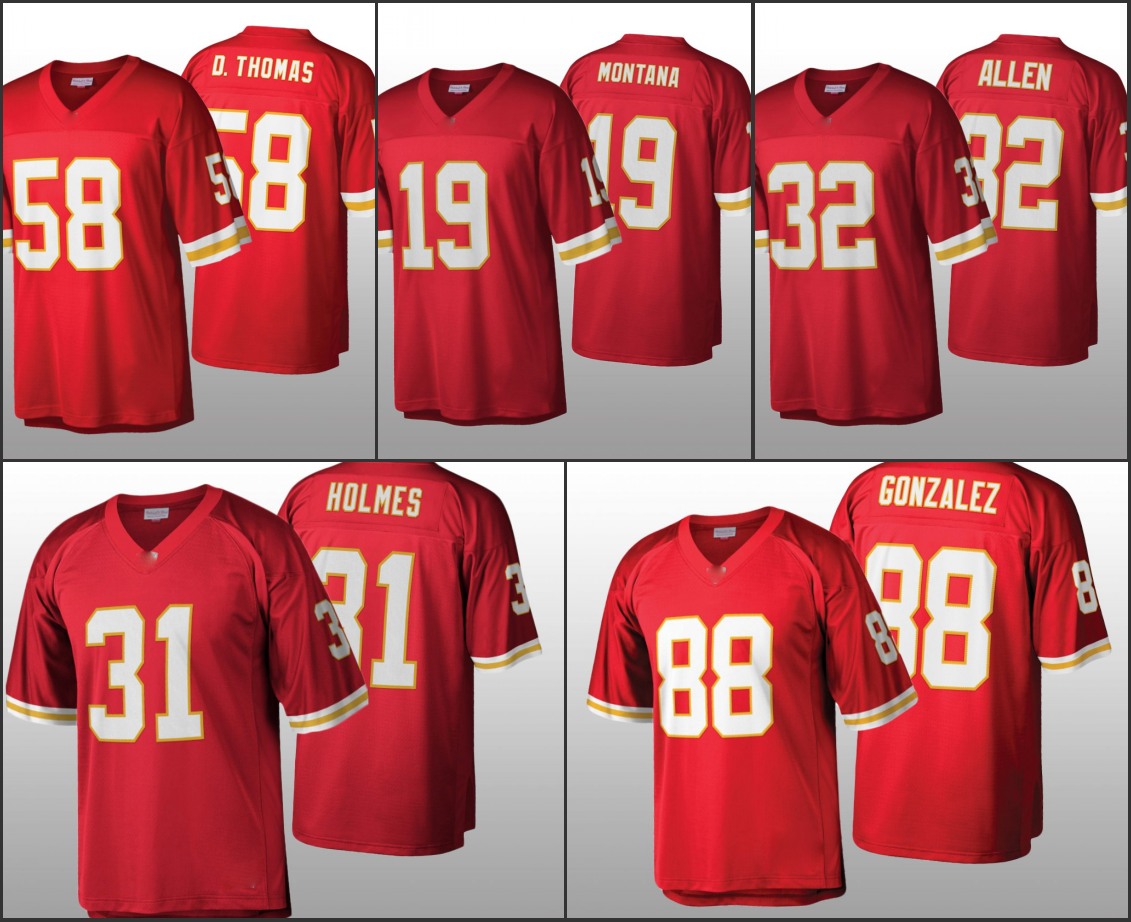 KansasCityChiefsMen Women Youth #31 Priest Holmes 32 Marcus Allen 19 Joe Montana 88 Tony Gonzalez Custom Red Legacy Jersey
KansasCityChiefsMen Women Youth #31 Priest Holmes 32 Marcus Allen 19 Joe Montana 88 Tony Gonzalez Custom Red Legacy Jersey