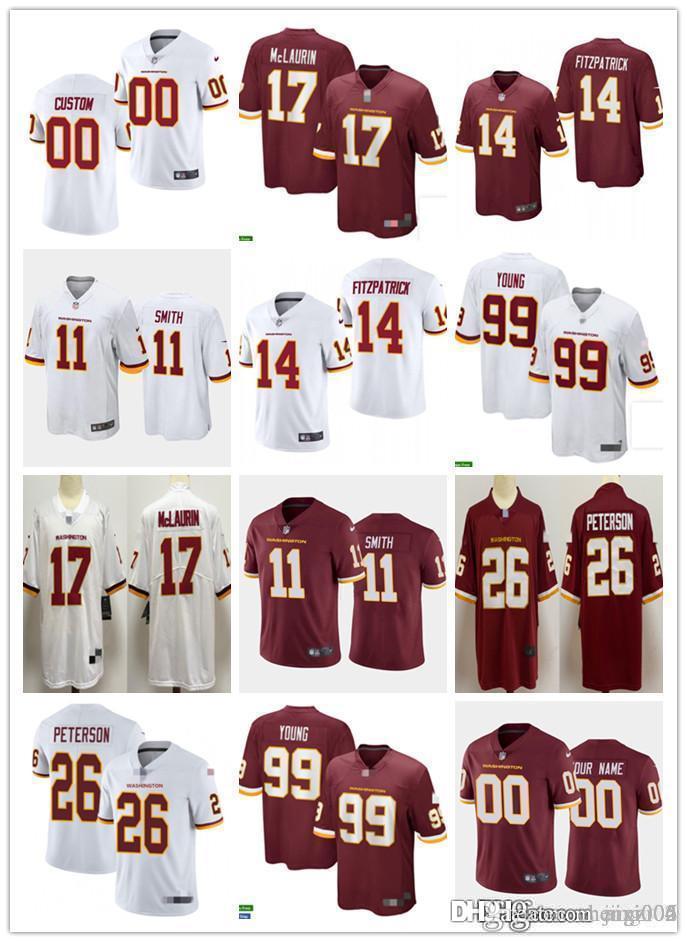 Men Women Youth WashingtonFootball Team 99 Chase Young 17 Terry McLaurin 14 Ryan Fitzpatrick 11 Alex Smith custom Football Jersey, Colour
Men Women Youth WashingtonFootball Team 99 Chase Young 17 Terry McLaurin 14 Ryan Fitzpatrick 11 Alex Smith custom Football Jersey, Colour