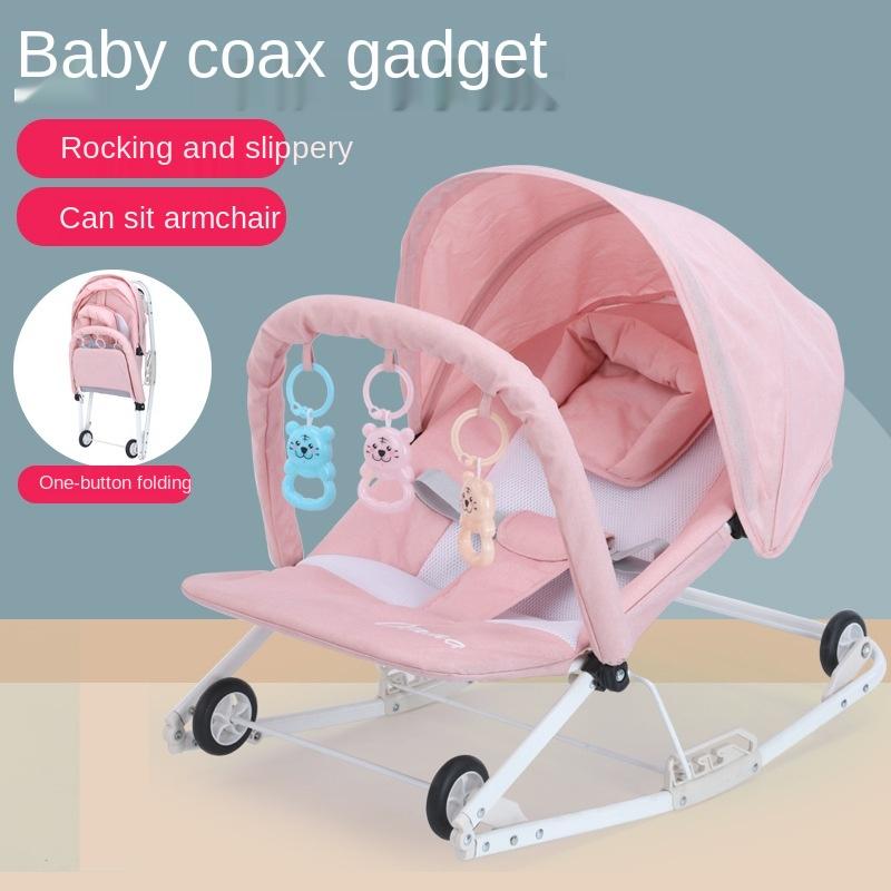 Swings, Jumpers & Bouncers LazyChild Baby Rocking Chair Comfort Recliner Shaker Sleeping Children Cradle Bed With Wheels
Swings, Jumpers & Bouncers LazyChild Baby Rocking Chair Comfort Recliner Shaker Sleeping Children Cradle Bed With Wheels