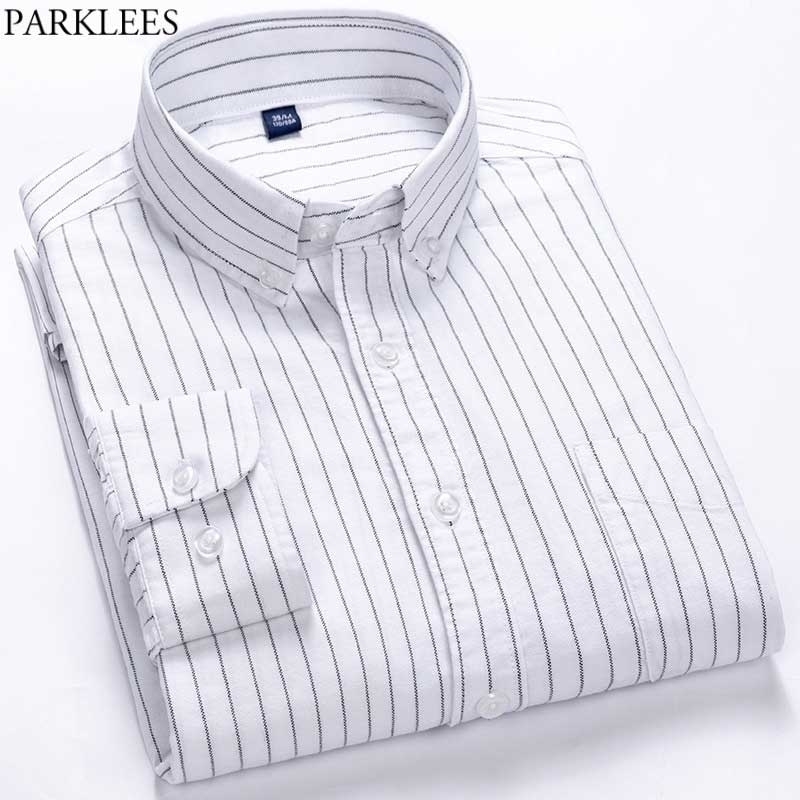 Vertical Striped Oxford Shirt Men Spring Slim Fit Long Sleeve Dress Shirts Mens Wrinkle Free Casual Button Down Chemise 210522, Red plaid
Vertical Striped Oxford Shirt Men Spring Slim Fit Long Sleeve Dress Shirts Mens Wrinkle Free Casual Button Down Chemise 210522, Red plaid