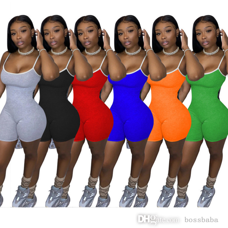 Womens Overalls Jumpsuits Rompers One Piece Shorts Sexy Bodycon Female Sport Clothing Fashion Solid Colors, Black
Womens Overalls Jumpsuits Rompers One Piece Shorts Sexy Bodycon Female Sport Clothing Fashion Solid Colors, Black