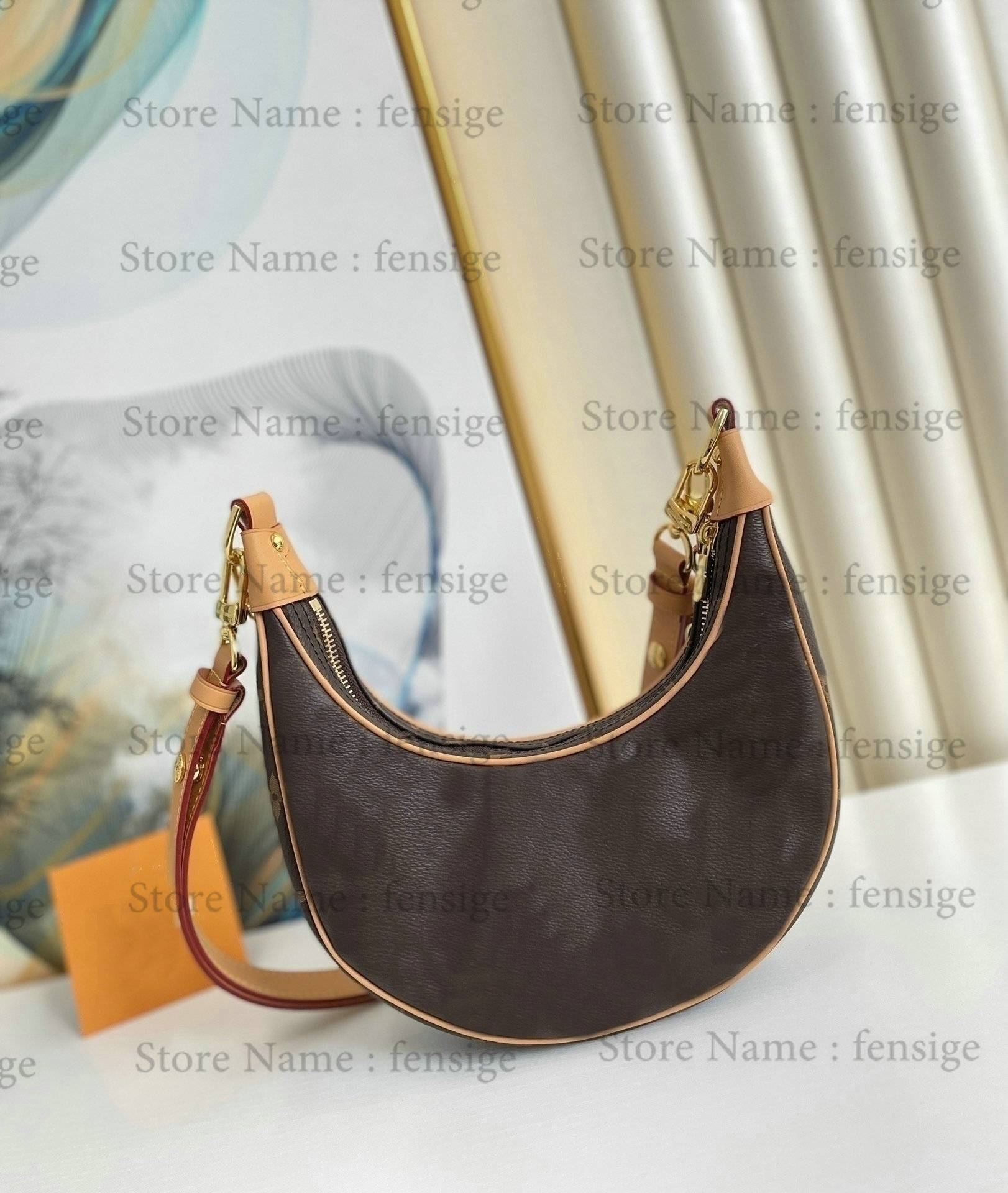 LOOP Bag 1984 Medium Moon Blue Canvas Luxury Designer Bags Handbag Women Leather Shoulder M81098 M81094, Others
LOOP Bag 1984 Medium Moon Blue Canvas Luxury Designer Bags Handbag Women Leather Shoulder M81098 M81094, Others