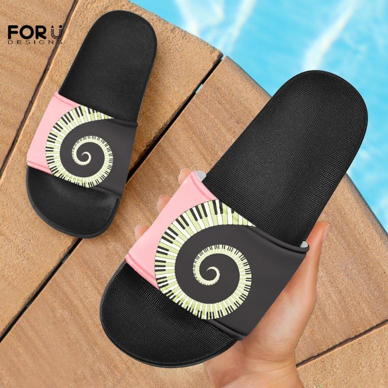 Swirl Piano Keyboard Music Pattern Summer Beach Slipper Womens Slides Non-slip Sandals Female House Bathroom Sandal Slippers, Black
Swirl Piano Keyboard Music Pattern Summer Beach Slipper Womens Slides Non-slip Sandals Female House Bathroom Sandal Slippers, Black