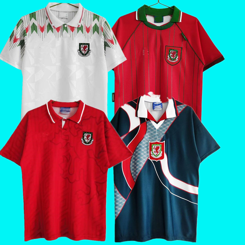 92 94 96 RETRO soccer jerseys Welsh Used for men collecting sports function quick drying sweat absorption and ventilation football jersey, 90/92
92 94 96 RETRO soccer jerseys Welsh Used for men collecting sports function quick drying sweat absorption and ventilation football jersey, 90/92