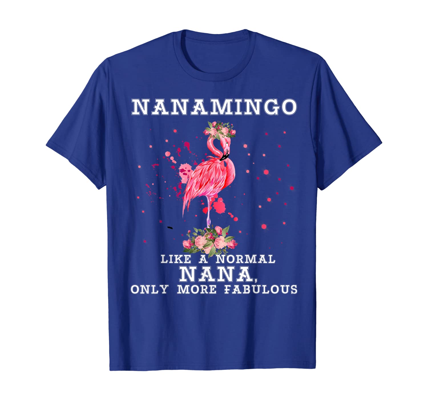 nanamingo like a normal nana only more fabulous tshirt, White;black 
nanamingo like a normal nana only more fabulous tshirt, White;black